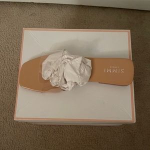 Sandals (clear/nude)